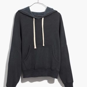 EUC Madewell x Rivet and Thread Crop Hoodie